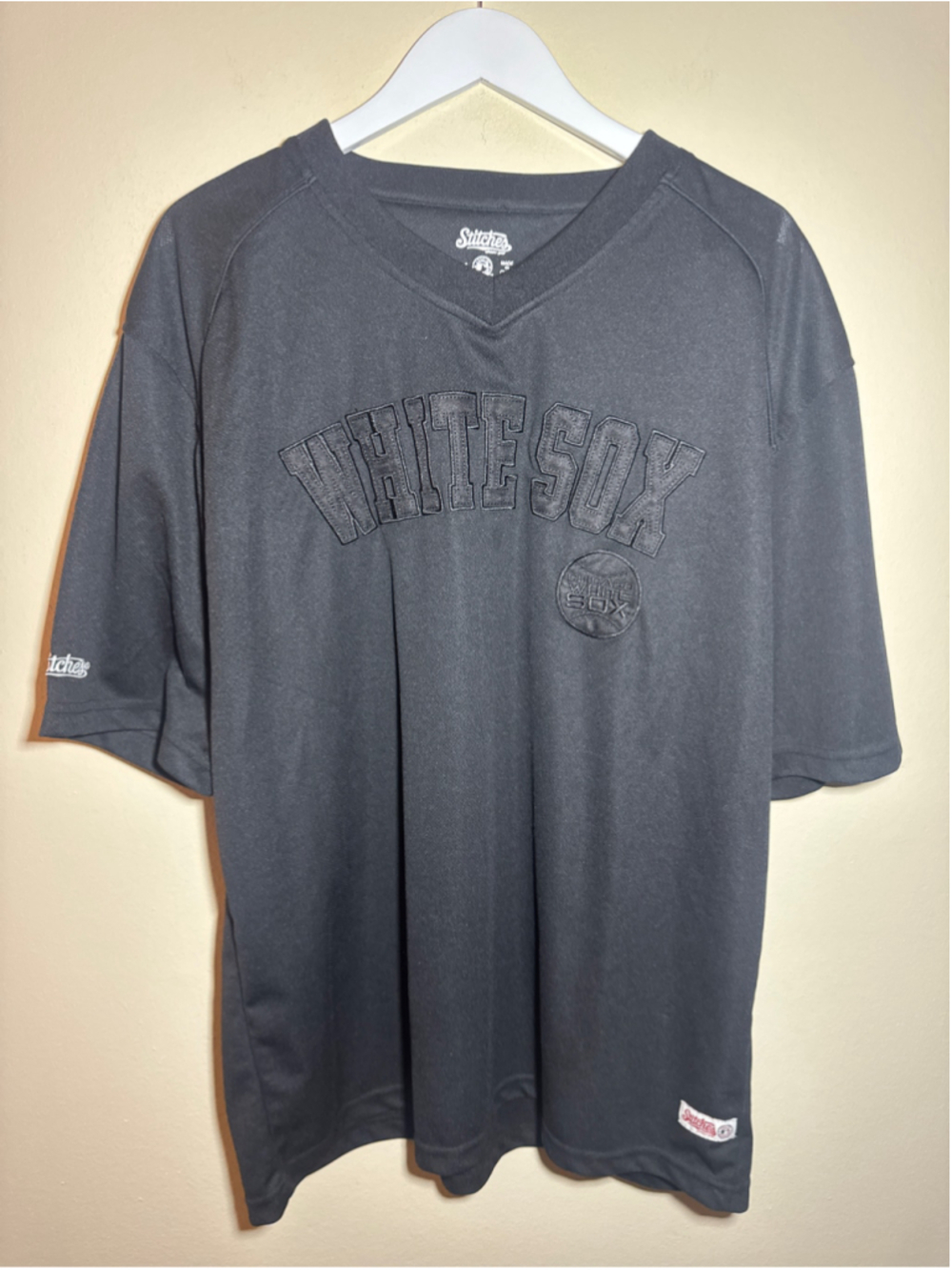 Stitches Chicago White Sox Jersey Black XL